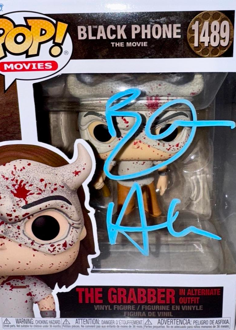 Ethan Hawke Signed Funko Pop #1489 "The Grabber" (Black Phone) - OC Celebrity Marketing